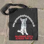 black cotton bag